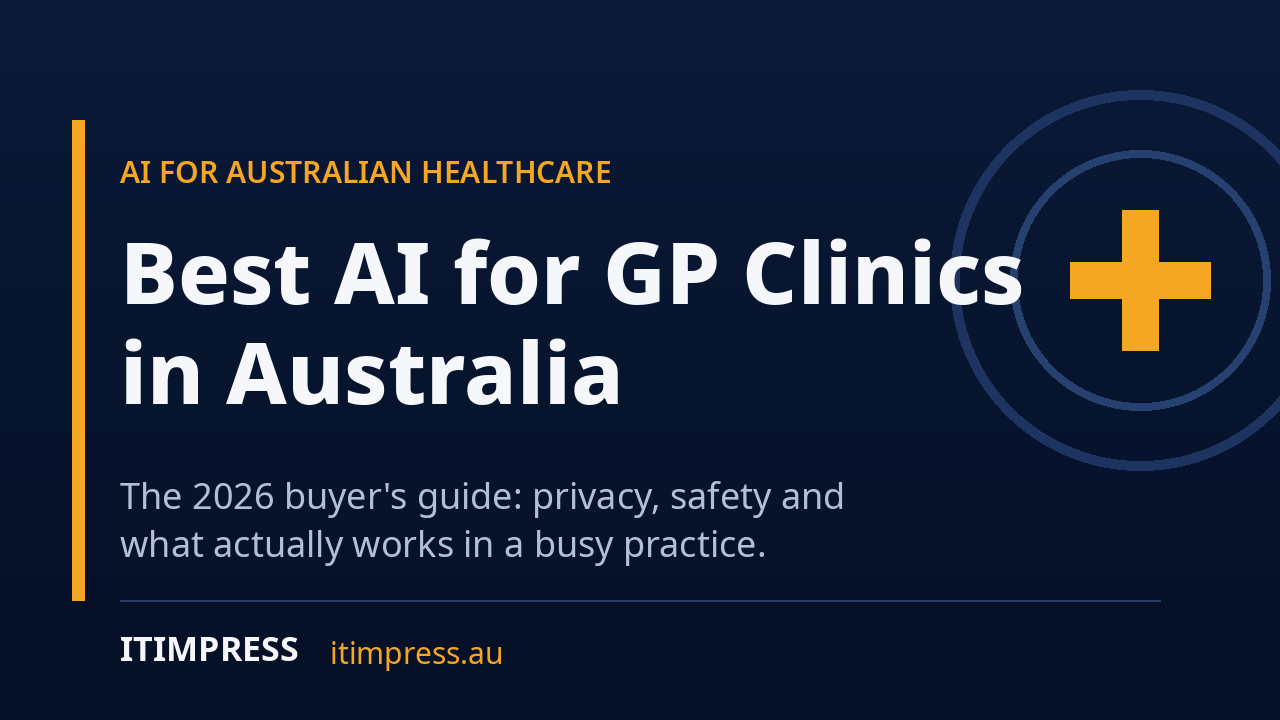 Best AI for GP Clinics in Australia 2026 guide cover