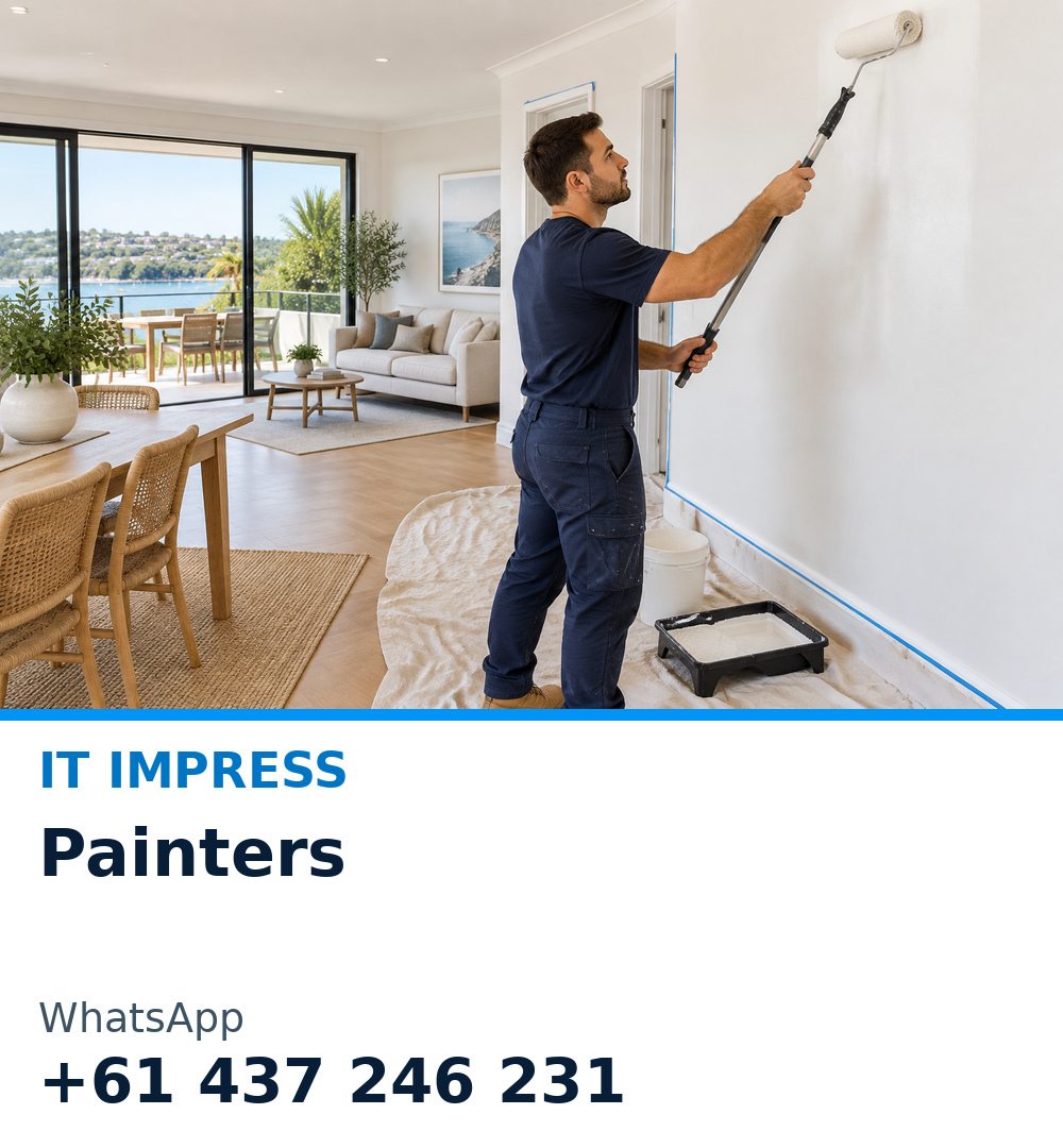 Painters promotional illustration
