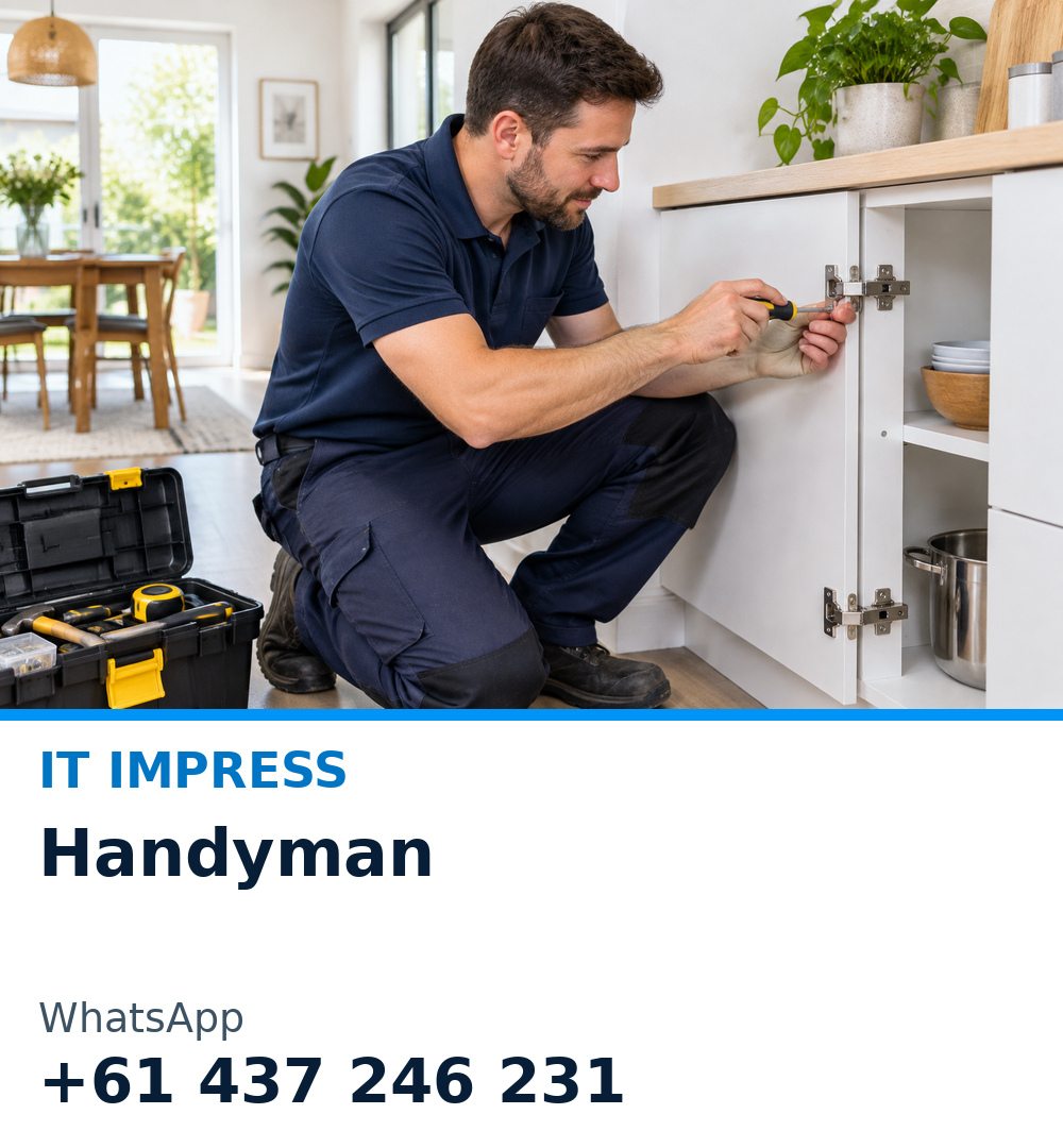 Handyman promotional illustration
