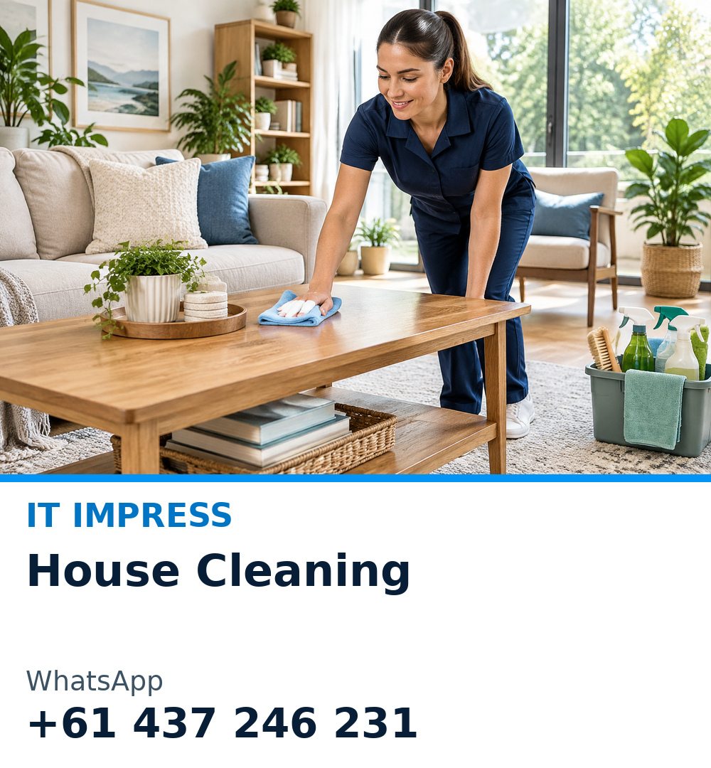 House Cleaning promotional illustration