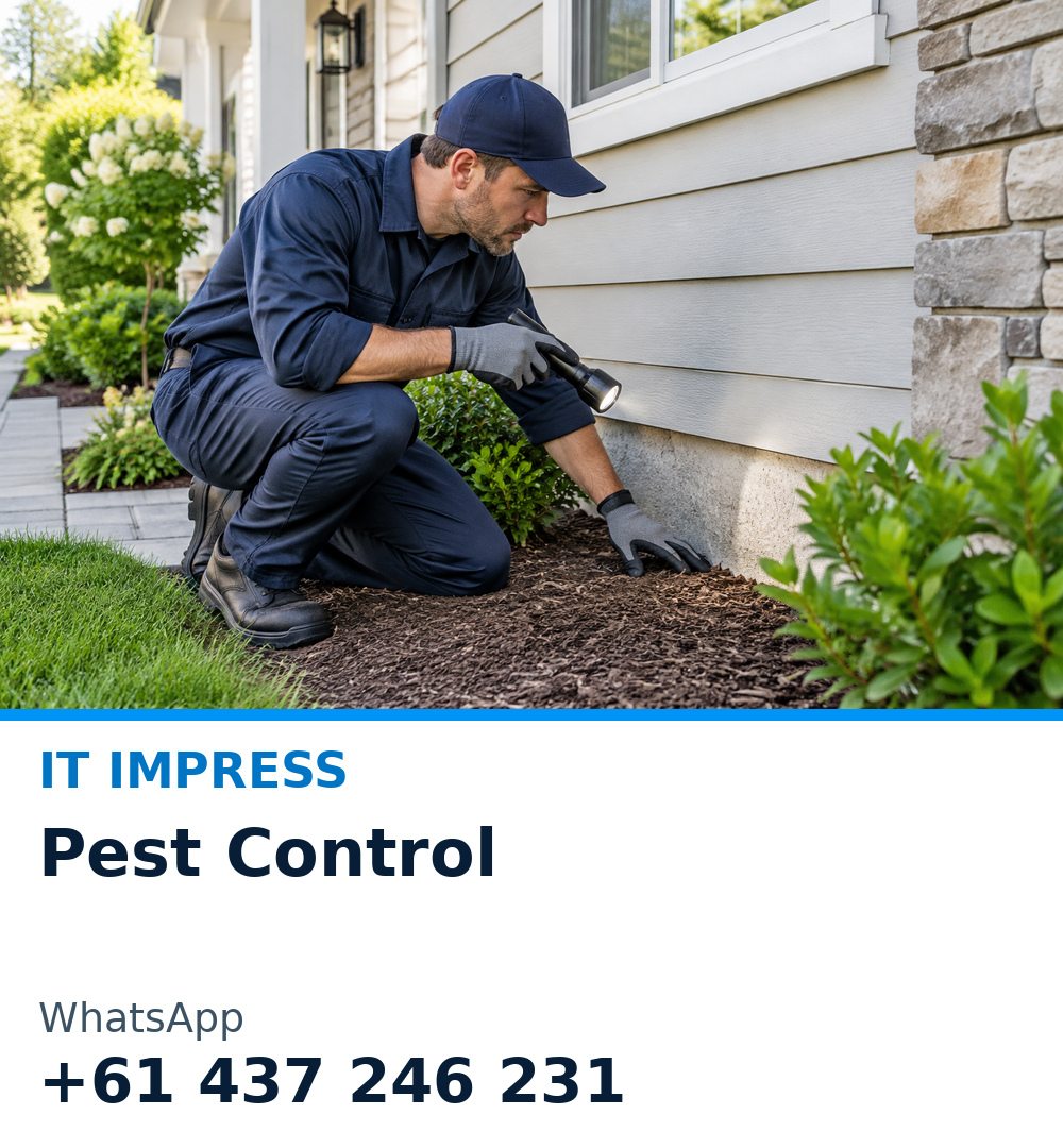 Pest Control promotional illustration